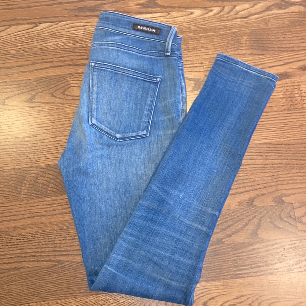 Denham jeans in light indigo blue